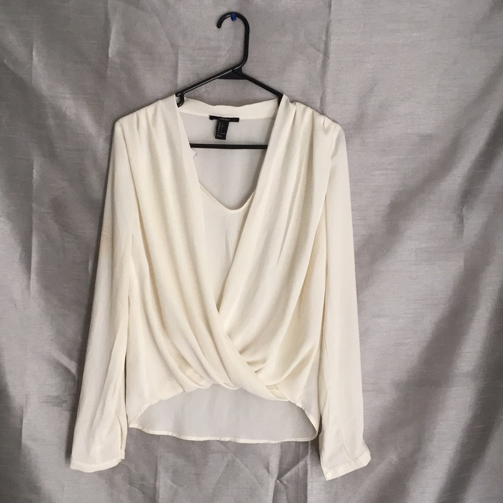 Woven Top, Long-sleeve